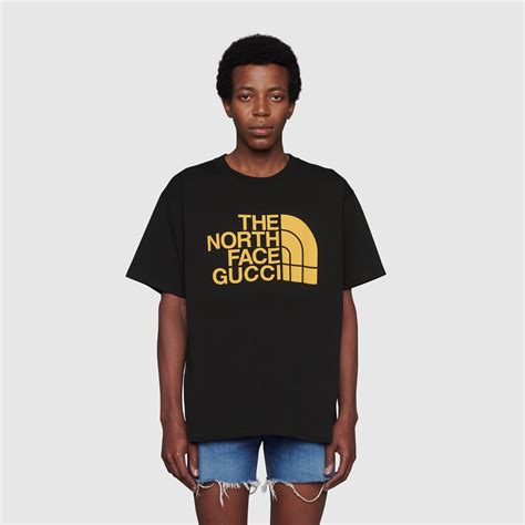 gucci north face mens t shirt|north face x Gucci outlet.